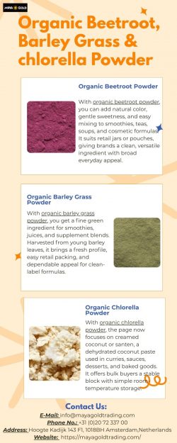 Organic Beetroot Powder for Natural Color Blends