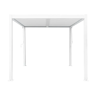 Dual-Side Independent Control Louvered Pergola