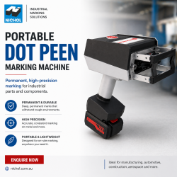Portable Dot Peen Marking Machine – Built for Precision