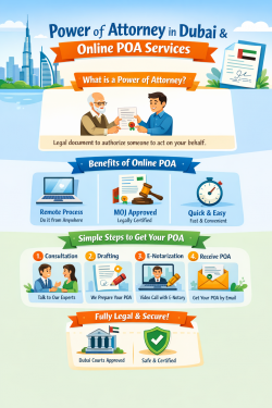 Power of Attorney Dubai | Online POA Dubai & E-Notary Services UAE