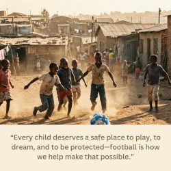 Rani Vanouska T. Modely: Championing Children Through the Power of Football