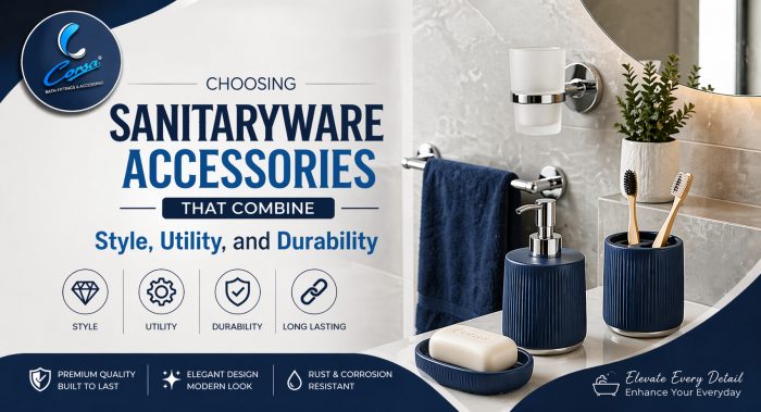 Choosing Bathroom Accessories That Combine Style, Utility, and Durability