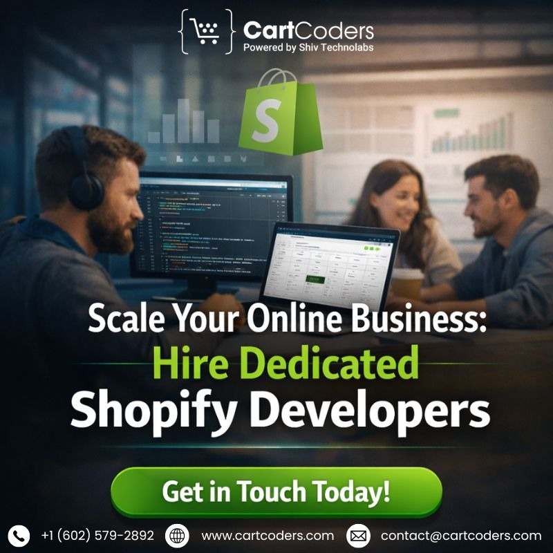 Hire Shopify Developers at CartCoders