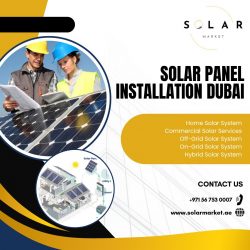 solar panel installation Dubai