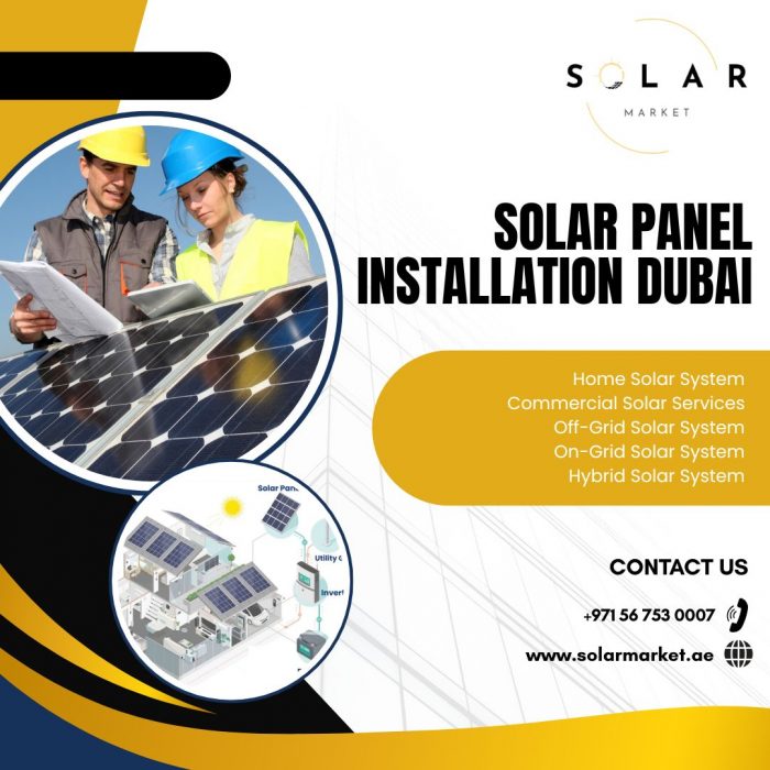 solar panel installation Dubai