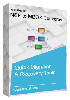 SYSessential NSF to MBOX Converter