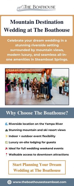 Steamboat Springs Wedding Venue for a scenic mountain celebration