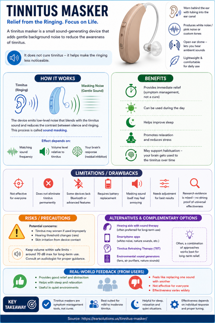 Tinnitus Masking Hearing Aid – Tinnitus Maskers By Ear Solutions