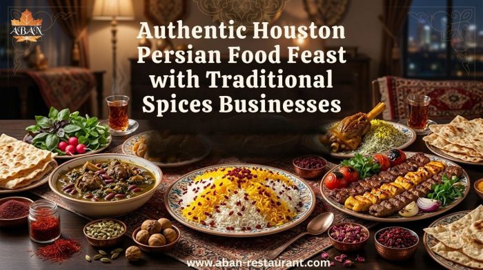 Authentic Houston Persian Food Feast with Traditional Spices
