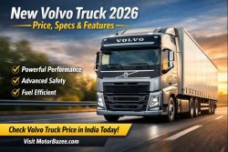 Volvo Truck 2026 | MotorBazee India