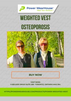 Premium Weighted Vest Osteoporosis Power Wearhouse Gear
