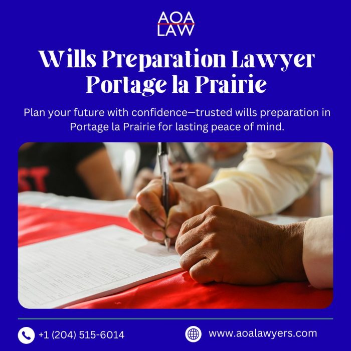 Wills Preparation Lawyer Portage la Prairie