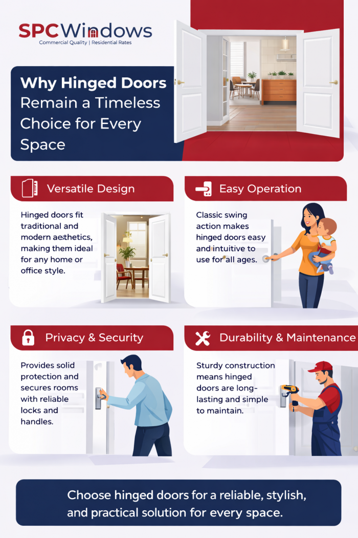 Why Hinged Doors Remain a Timeless Choice for Every Space