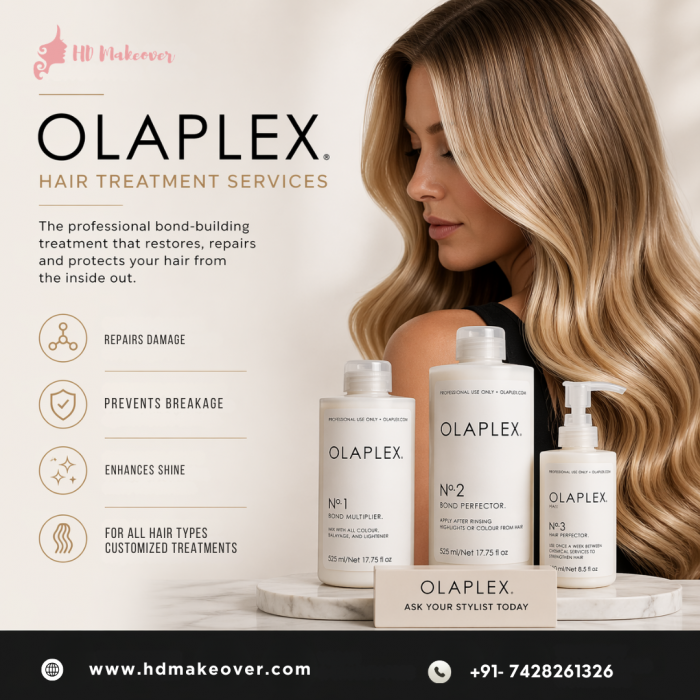 Olaplex Hair Treatment Services – Repair, Strengthen & Restore Your Hair