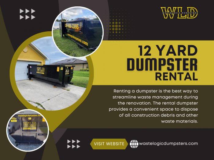 12 Yard Dumpster Rental