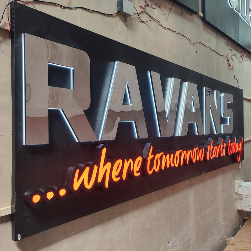 Led Backlit Sign Board