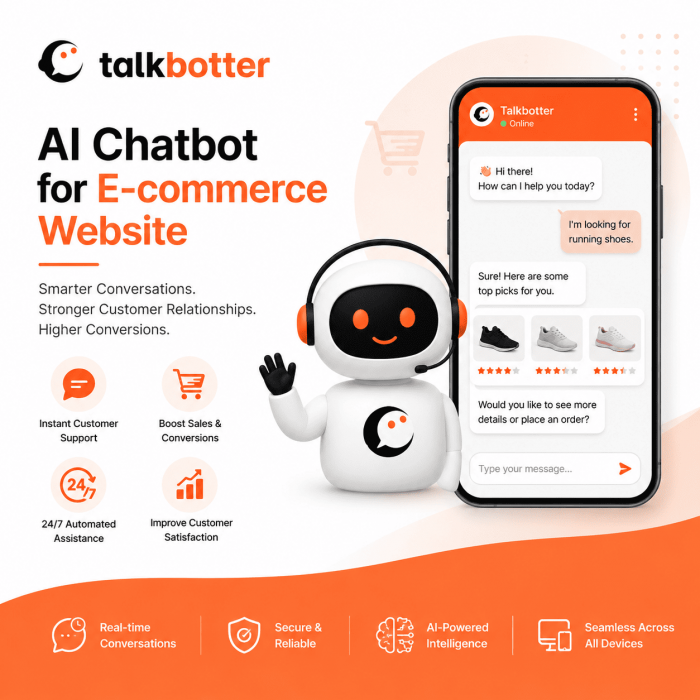 AI Chatbot for E-commerce | Talkbotter