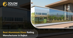 Aluminium Glass Railing Manufacturer in Rajkot for Safe, Stylish & Long-Lasting Railings