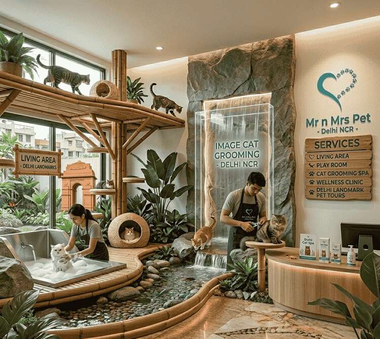 Cat Grooming in Delhi