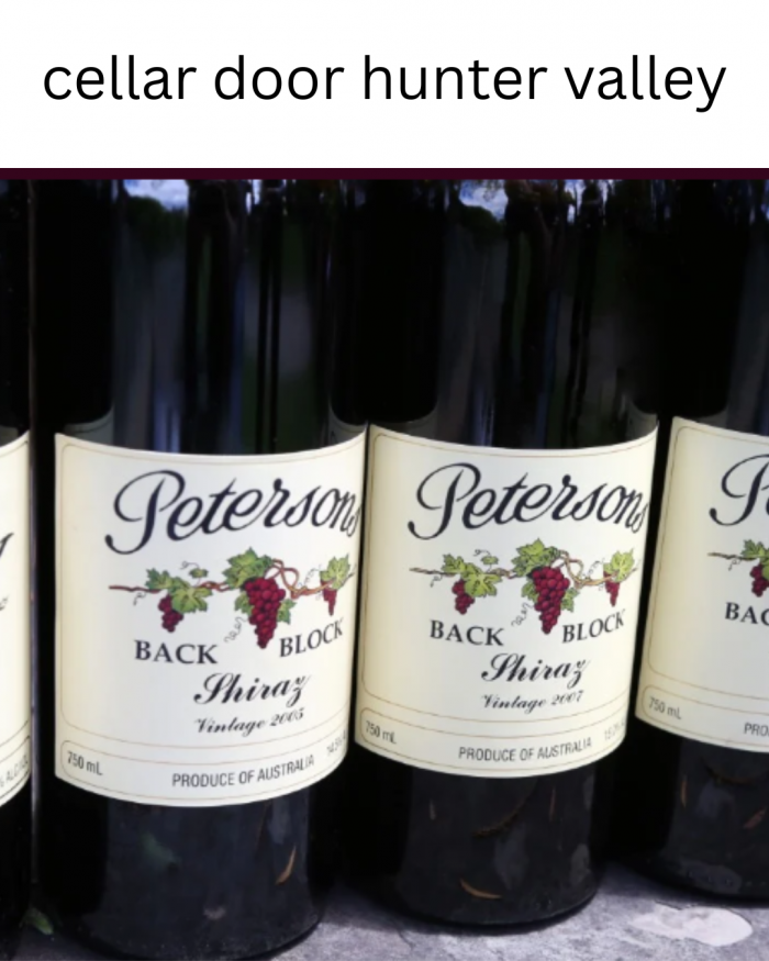 Petersons Wines Cellar Door Hunter Valley Experience