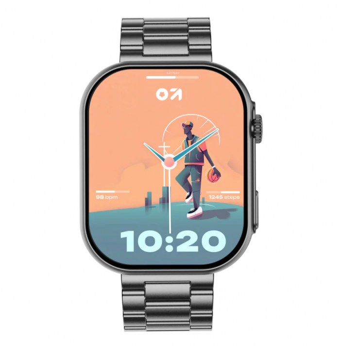 Chain Smartwatch for Men & Women with Bluetooth Calling
