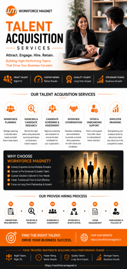 Reliable Talent Acquisition Services by Workforce Magnet