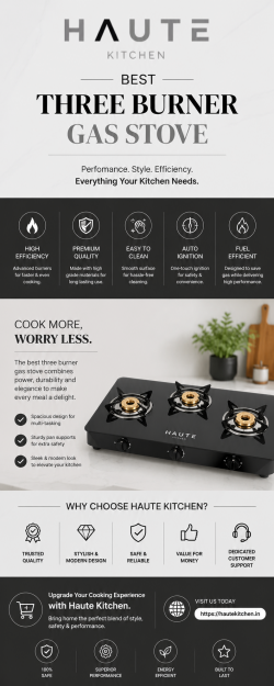 Best Three Burner Gas Stove for Modern Kitchens