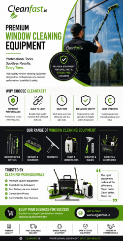 Best Window Cleaning Equipment | Cleanfast.ie