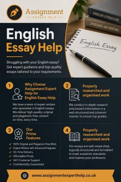 Reliable English Essay Help with Fast Delivery