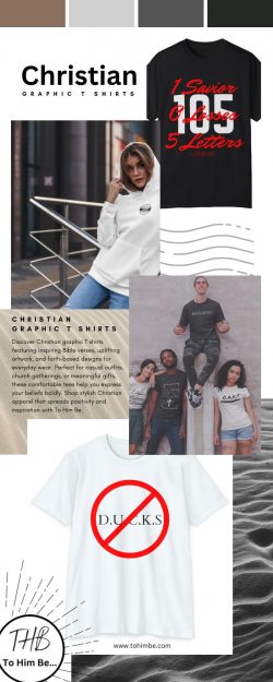 Christian Graphic T Shirts Share Your Faith in Style