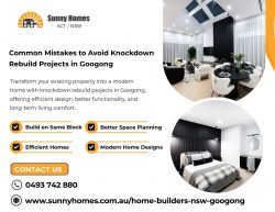 Common Mistakes to Avoid Knockdown Rebuild Projects in Googong