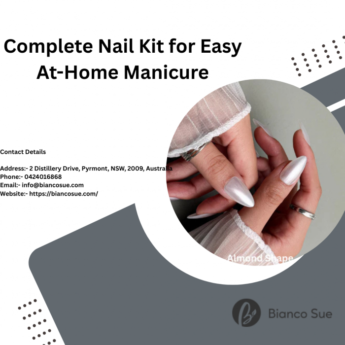 Complete Nail Kit for Easy At-Home Manicure