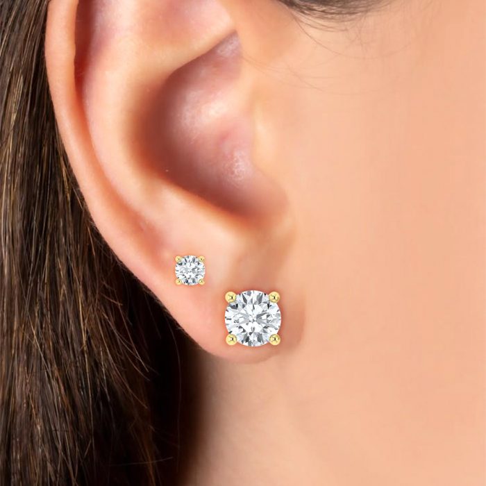 The Statement That Speaks Volumes: Why Size Matters in Diamond Earrings