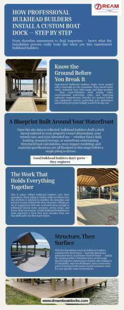 Trusted Bulkhead Builders Protecting Waterfronts That Last a Lifetime