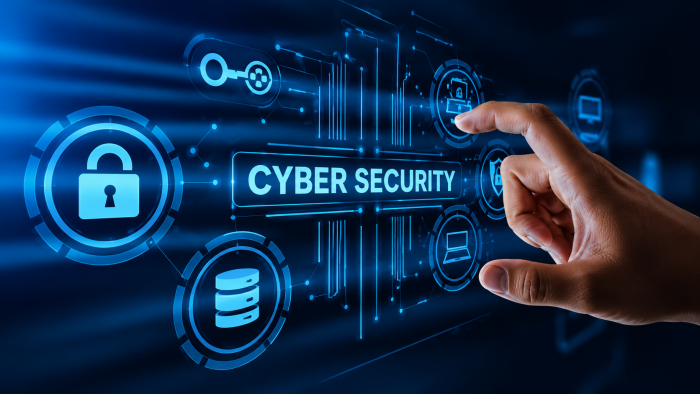 HD Cyber Security Digital Protection Interface