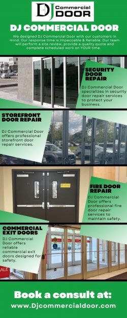 Skilled Commercial Door Technicians You Can Rely On