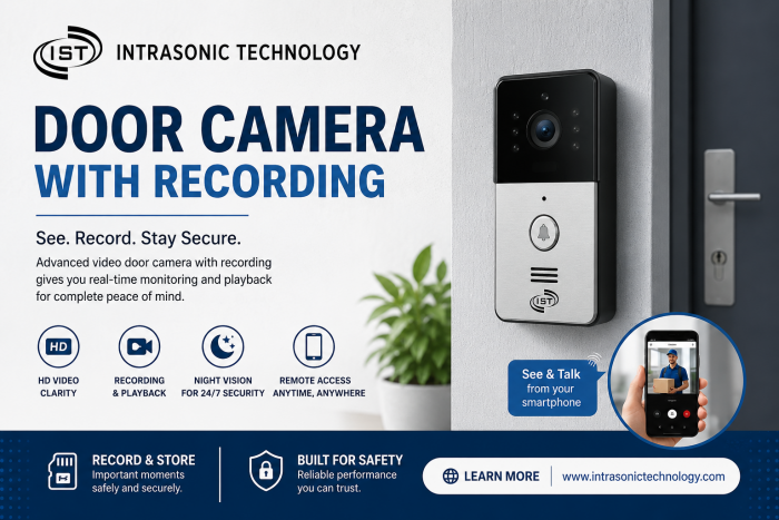Advanced Front Door Surveillance with Recording