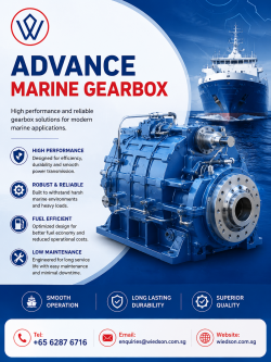 Efficient Advance Marine Gearbox for Marine Power Systems