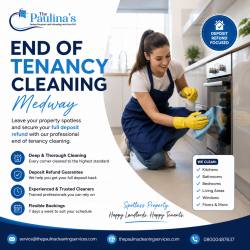 end of tenancy cleaning medway
