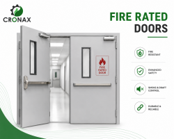 Fire Rated Sliding Doors for Industrial & Commercial Safety