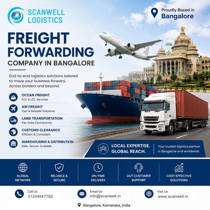 Freight Forwarding Company in Bangalore