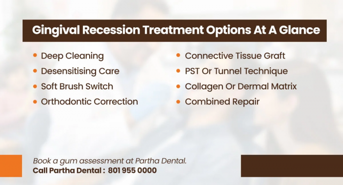 Best Gingival Recession Treatment at Partha Dental