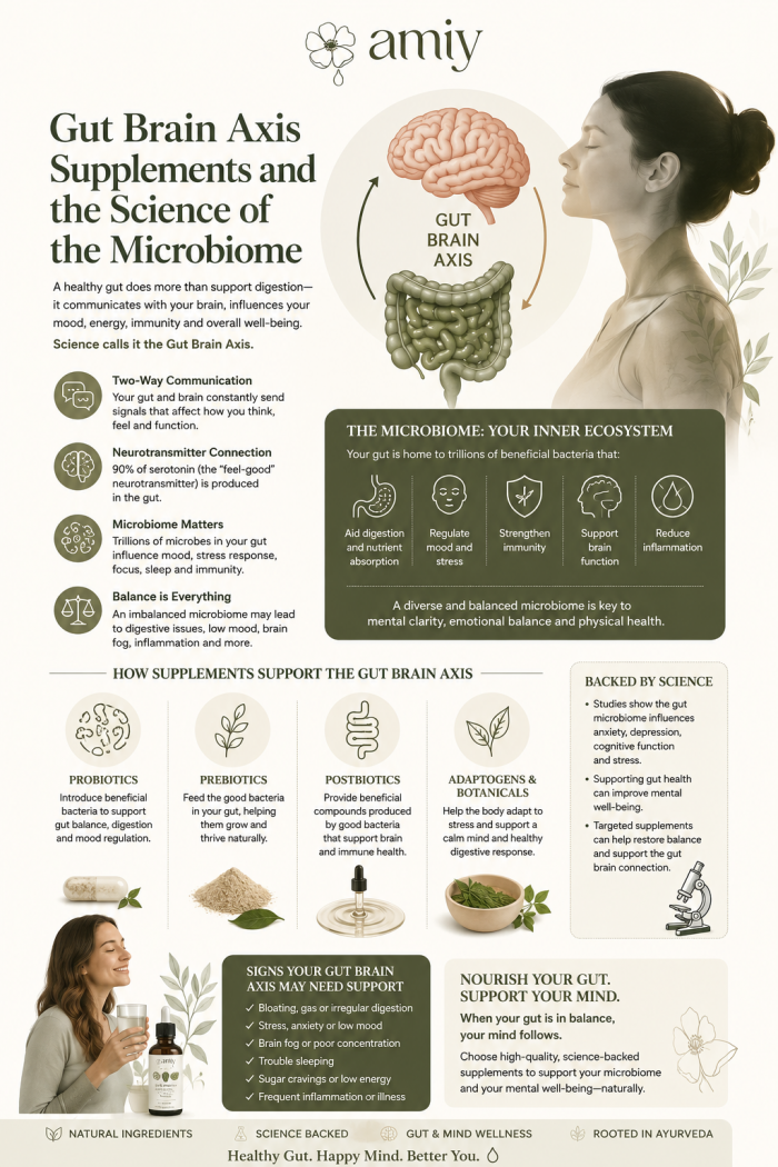 Gut Brain Axis Supplements and the Science of the Microbiome