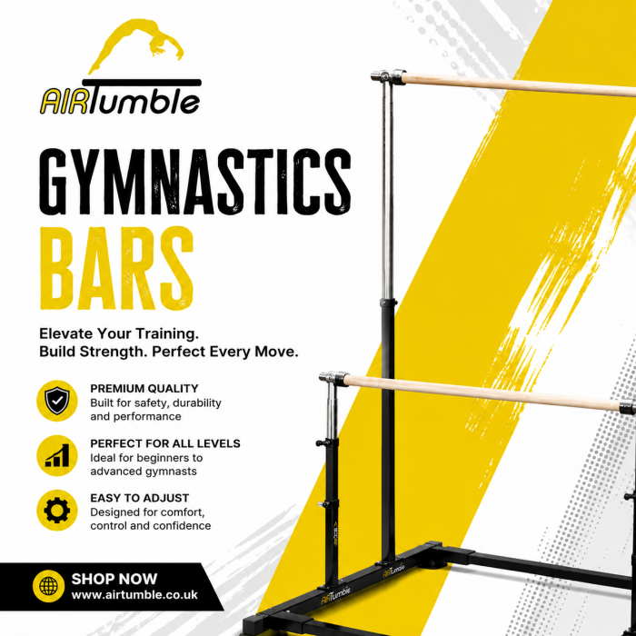 AirTumble Gymnastics Bars – Build Strength & Confidence at Home