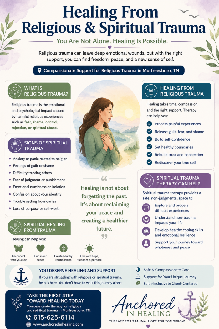 Supportive Spiritual Trauma Therapy for Lasting Healing