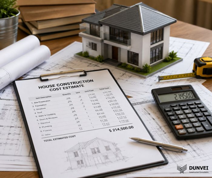 House Construction Cost Estimate Services Australia