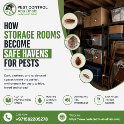How Storage Rooms Become Safe Havens For Pests