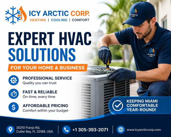 Trusted Commercial HVAC Services in Miami