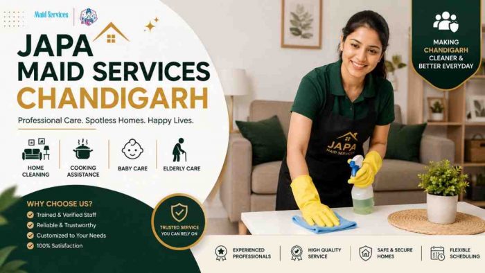 Apply for Japa maid services chandigarh
