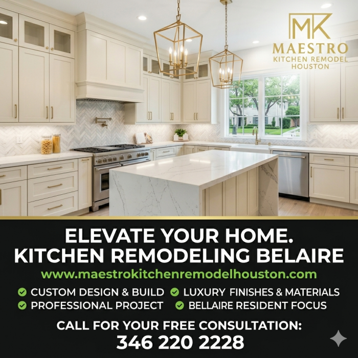 Luxury Kitchen Remodeling Bellaire With Custom Designs